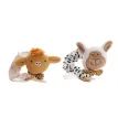 Highland Cow and Sheep Plush Wrist Baby Rattles additional 1
