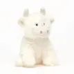Jomanda Highland Cow Mini Plush Toy in Cream 11cm additional 1