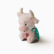 Jomanda Highland Cow Mini Plush Toy in Pink 11cm additional 5