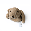 Jomanda Bunny Baby Rattle in Brown Plush additional 4
