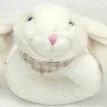 Jomanda Bunny Baby Rattle in Cream Plush additional 3