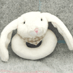 Jomanda Bunny Baby Rattle in Cream Plush additional 1