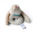 Jomanda Bunny Baby Rattle in Cream Plush additional 5