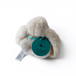 Jomanda Bunny Baby Rattle in Cream Plush additional 6