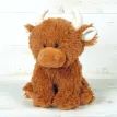 Jomanda Highland Cow Plush Toy in Brown 20cm additional 3