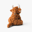 Jomanda Highland Cow Plush Toy in Brown 20cm additional 6