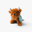 Jomanda Highland Cow Mini Plush Toy in Brown 11cm additional 4