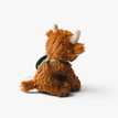 Jomanda Highland Cow Mini Plush Toy in Brown 11cm additional 6