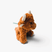 Jomanda Highland Cow Mini Plush Toy in Brown 11cm additional 5