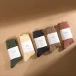Luxury Alpaca Wool Socks in Cold Cream additional 3
