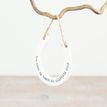 "You Make My Heart" Hanging Horse Shoe Decoration additional 1