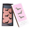 Mr Sparrow Men's Little Sausage Dog Matchbox Socks additional 6