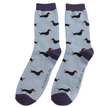Mr Sparrow Men's Little Sausage Dog Matchbox Socks additional 4