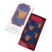 Mr Sparrow Men's Highland Herd Matchbox Socks additional 5