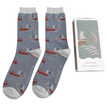 Mr Sparrow Men's Gone Fishing Matchbox Socks additional 3