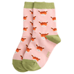 Sparrow Baby Highland Cow Socks - Light Pink additional 2