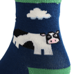 Sparrow Baby Cow Socks - Navy additional 3