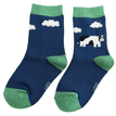 Sparrow Baby Cow Socks - Navy additional 2