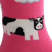 Sparrow Baby Cow Socks - Hot Pink additional 4