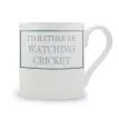 I'd Rather Be Watching Cricket Bone China Mug additional 1