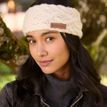 Pachamama Enniskerry Cream Merino Headband additional 6