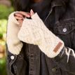 Pachamama Enniskerry Cream Merino Handwarmers additional 7