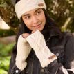 Pachamama Enniskerry Cream Merino Handwarmers additional 6