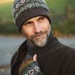 Pachamama Mens Westport Earth Bobble Beanie Hat additional 5