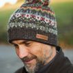 Pachamama Mens Westport Earth Bobble Beanie Hat additional 1