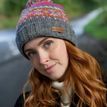 Pachamama Iona Pink Roll Back Beanie Hat additional 8