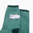 Fluffy Sheep Green Wool Socks additional 3
