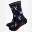 Men’s Navy Woodland Animal Socks Gift Box additional 2