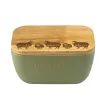 Selbrae House Sheep Sage Green Butter Dish additional 1