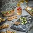 Selbrae House Olive Wood Salad Hands Set additional 2