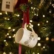 Sophie Allport Snowy Village Mini Mug Bauble additional 4