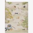 Sophie Allport Tails &amp; Trails Scene Tea Towel additional 1