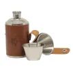 Fish &amp; Reel Hunter 6oz Hip Flask with Two Cups additional 1