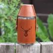 Stag Hip Hunter 6oz Hip Flask with Two Cups additional 2