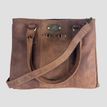 Grays Winnie Midi Handbag in Hunter Leather with Snaffle Bit additional 2