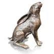 Richard Cooper Small Hare Moon Gazing Bronze Sculpture additional 1