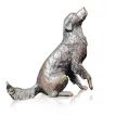 Richard Cooper Medium Retriever Sitting Bronze Sculpture additional 1