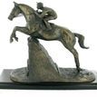 Harriet Glen Steeple Chaser Horse Bronze Sculpture additional 4