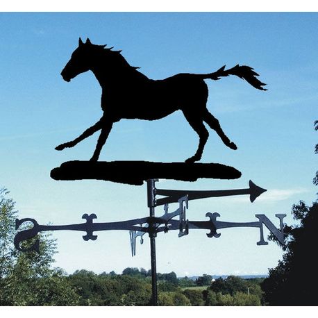 Horse Galloping Metal Weathervane