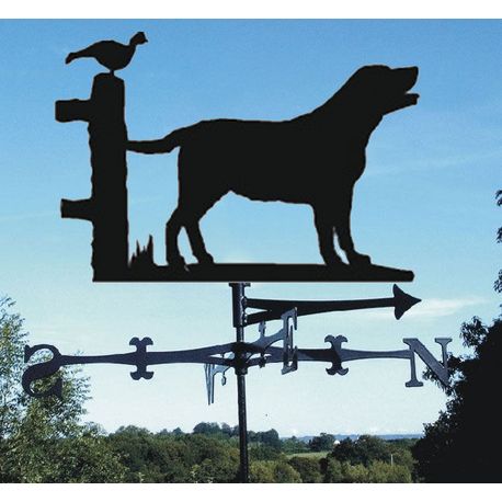 Labrador Dog Metal Weathervane