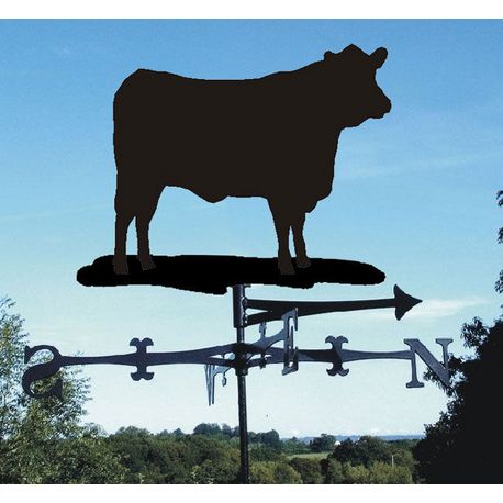 Angus Cow Metal Weathervane