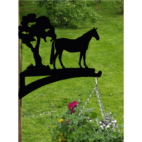 Standing Horse 'George' Hanging Basket Bracket