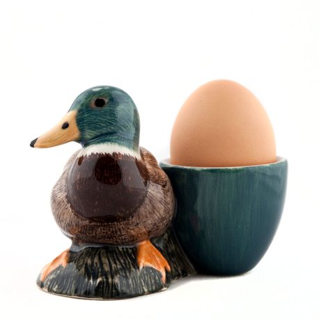 Quail Ceramics Mallard Duck Egg Cup