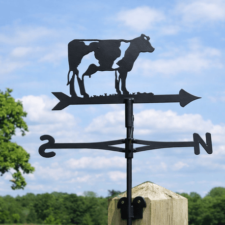 Buttercup Cow Metal Weathervane