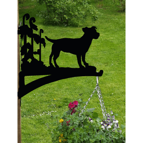 Jack Russell Hanging Basket Bracket