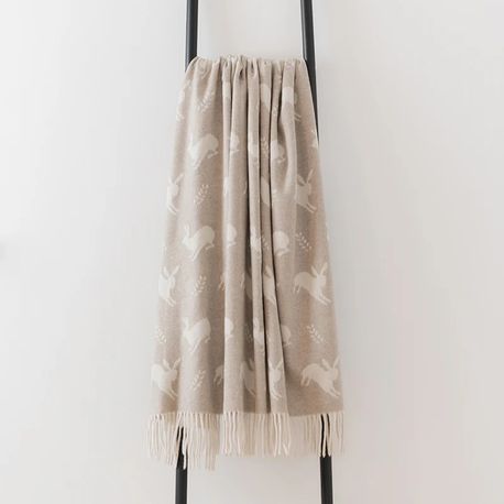 Remony Hare on Fawn Throw